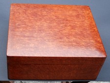 Zigarren Humidor Holz / Leder