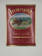 Blechschild Freiberger Bier Freibergisch Export spezial 25 x 35 cm