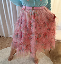 🎀 Romantik rosa Mesh Rock