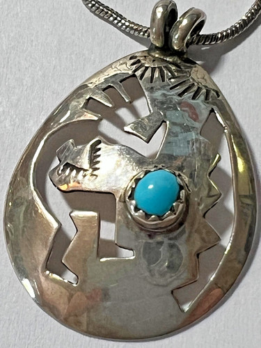 Vintage kokopelli türkis - kokopelli,