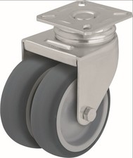 BLICKLE DOPPEL LENKROLLE DOPPELLENKROLLEN LIGHT DUTY TWIN WHEEL CASTORS ROULETTE