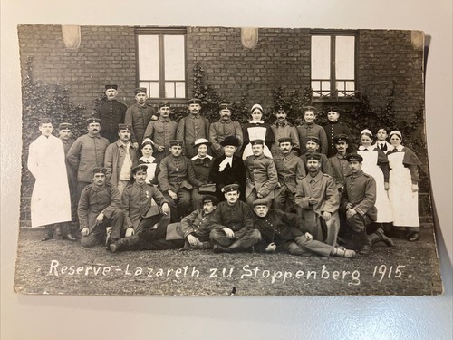 1915 foto reservelazaret zu - foto,