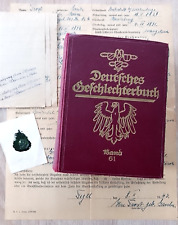 Deutsches Geschlechterbuch: Band 61: Ostpreußen 1 + ar. Abstammungsnachweis RAR