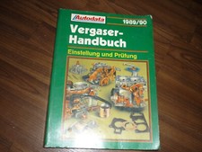 autodata Einstellungen und Prüfung VERGASER HANDBUCH