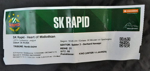 Original ticket uefa - ticket,