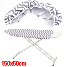 Super Extra Breit Groß  Elastischer Bügeltischbezug Ersatz 150x50cm