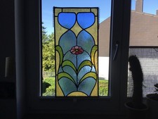Altes Fensterbild — Bleiverglasung: Jugendstil / Art Deco