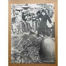 THE WHO WHO ARE YOU (D) POSTER