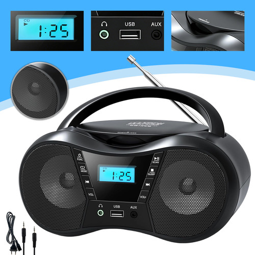 Tragbares radio player - cd-radio, cd-player