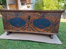 Holztruhe Aussteuertruhe