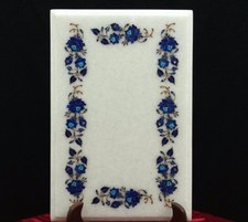 45.7cm x 30.5cm Weißer Marmor