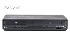 LG V9800B DVD VHS Kombigerät schwarz + FB / gewartet 1 Jahr Garantie [2]