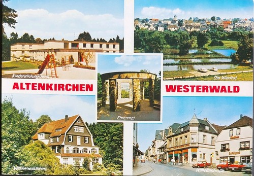 Ansichtskarte altenkirchen - ansichtskarte,