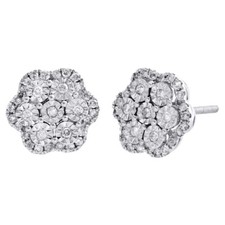 14k weißgold diamant - 14k,