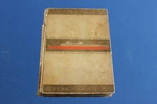 NORTH GERMAN LLOYD LINE SS BREMEN FINE ART DECO DELUXE INTERIOR BOOK C-30'S A/F