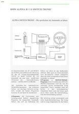 BMW ALPINA B3 3.0 Coupe Cabrio E36 Technik Beschreibung Prospekt 1993 24