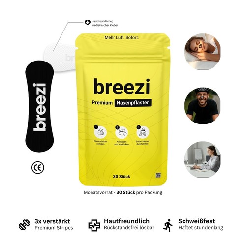 Breezi premium nasenpflaster - premium,