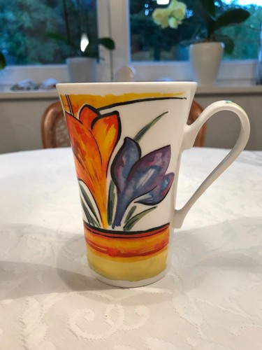 Kaffeebecher floral art - floral, roy