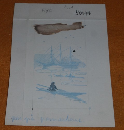 Grönland briefmarken entwurf - briefmarken,