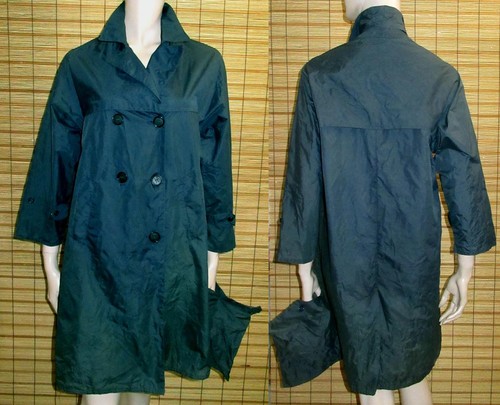 Blauer regenmantel raincoat - blauer,