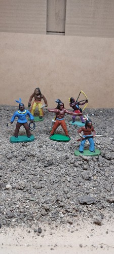Western indianer figuren set - figuren, 5