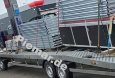 Gerüst 12,5 x 4,2 m Alu-Sperrholzbelag Fassadengerüst 52,5 qm Baugerüst NEU ]