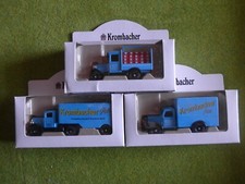 3 x Krombacher LKW Werbemodelle