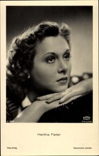 Ak Schauspielerin Hertha Feiler, Portrait - 3740630