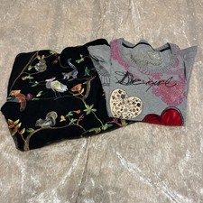 2 Desigual Oberteile, Hoodie