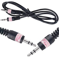 AUX 3,5mm Stecker Klinken Stereo Kabel Audio kompatibel für Philips SPA4355/12