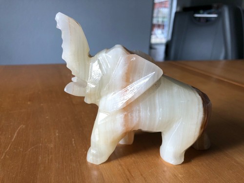 Elefant onyx marmor - elefant,