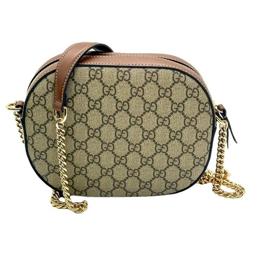 Gucci canvas leder - gucci, camerabag
