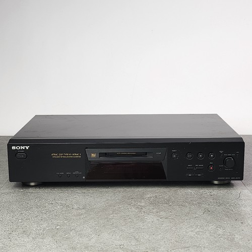 Sony mds je470 minidisc deck - sony,