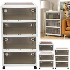 Klappbare Aufbewahrungsbox  stapelbar Wege Öffnung zusammenklappbar