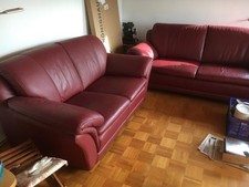 Sofas gebraucht, Echtleder, 2-Sitzer, 3-Sitzer