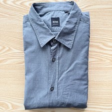 Hugo Boss XL Hemd Herren Grau