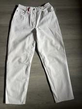 OTTO KERN Mom Jeans GR. 40/42 Weiß  Hose Vintage W31 L32