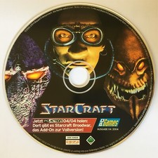 StarCraft für Windows, Strategie-Spiel inkl. CD-Key, CD-ROM aus PC Games 04/2004
