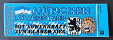 TSV 1860 München Aufkleber Sticker Logo Bundesliga Fussball #558