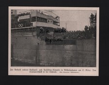 Bilddokument 1919 Bildnis Wilhelmshaven 17. März Gallipoli-Palästina-Kämpfer