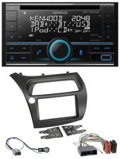 Kenwood CD 2DIN DAB USB MP3 Bluetooth Autoradio für Honda Civic (2006-2012)