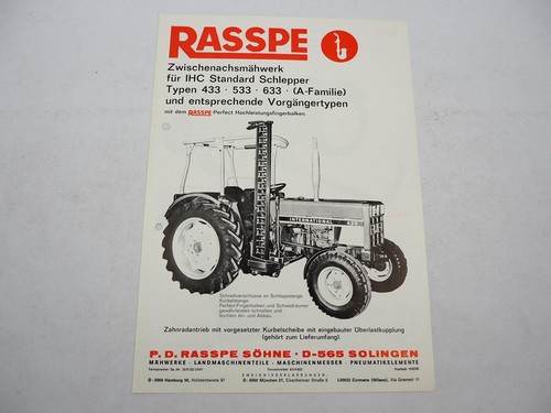 Original prospekt rasspe - original,