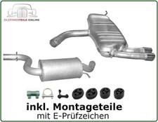 Auspuff set für seat leon - auspuff,