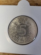 BRD  5 DM "Silberadler" 1958 F  prägefrisch bis stempelglanz  Erhaltungsrarität!