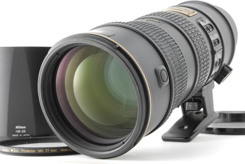 Nikon nikkor 70 - af-s, 70-200mm