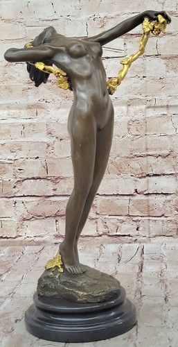 Bronze jugendstil akt signiert - jugendstil,