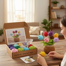 Weltbild Häkelset "Blumen"