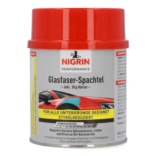 Nigrin glasfaser spachtel - 2k, glasfaser-spachtel