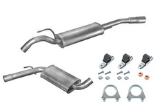 Abgasanlage Auspuff für VW Passat 35i 1.6 TD & 1.9 TD (3A2 & 3A5) bis 1993 + Kit