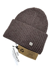 Zwillingsherz gerippt dunkel